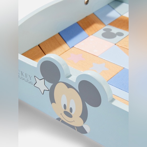 Disney's Mickey Mouse Wooden Trolley Toy - Picture 3 of 4